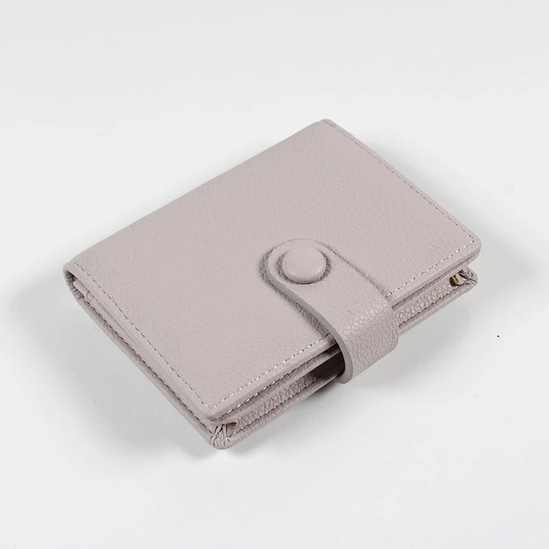Men's Bifold Wallet PU Leather Large Capacity Money Bag