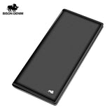 Bison Denim Leather Long Purse Bag wallet for men