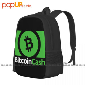 Bitcoin Cash Backpack Large Capacity School Gym Bag for Travel