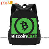 Bitcoin Cash Backpack Large Capacity School Gym Bag for Travel