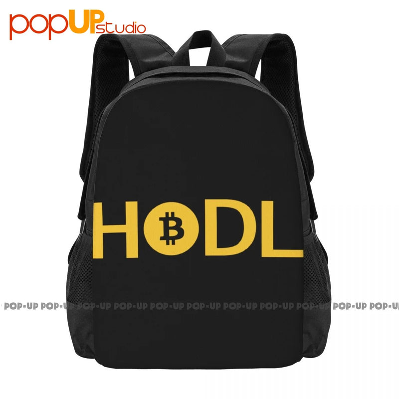 Bitcoin Hodl Backpack Large Capacity Storage Bag For Travel