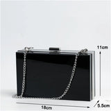 Acrylic Handbags Evening Clutches Women Chain Bags Party Prom Wedding Wallets