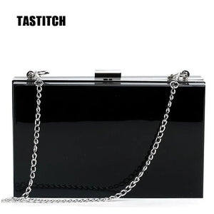 Acrylic Handbags Evening Clutches Women Chain Bags Party Prom Wedding Wallets