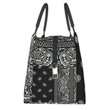 Paisley Chicano Bandana Style Thermal Insulated Lunch Bag