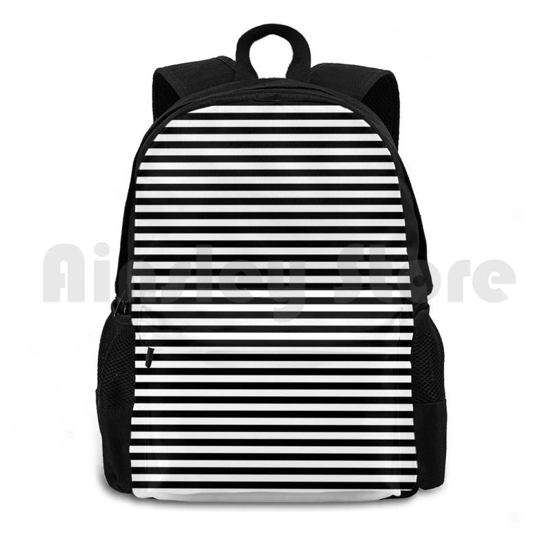 Stripe Outdoor Hiking Backpack Riding Climbing Sports Bag