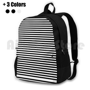Stripe Outdoor Hiking Backpack Riding Climbing Sports Bag