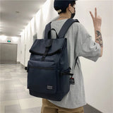 Large-capacity Men's Schoolbag Nylon Waterproof Backpack