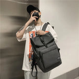 Large-capacity Men's Schoolbag Nylon Waterproof Backpack