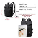 Large-capacity Men's Schoolbag Nylon Waterproof Backpack