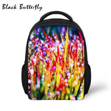 Colorful Pattern Student- Bags Backpack Kids School Bags Children Book Bag