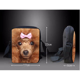 Butterfly Music Note Piano Printed School Bags Backpack 3D