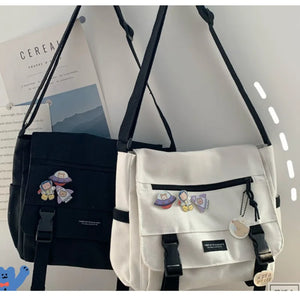 Canvas Tote Bag Mens Postman's Cross Bag