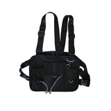 Hip Hop Harness Chest Rig Bag Tactical Shoulder Bag