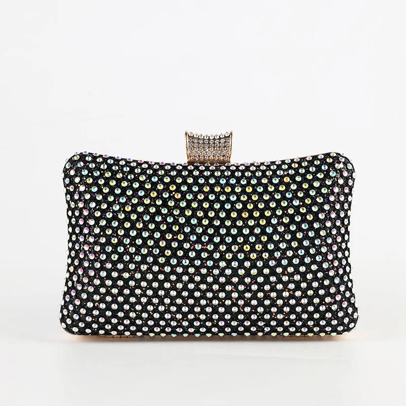 Diamond Clutch Bag Evening Handbag Women Wedding Cross Body Shoulder Bags