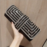Rhinestone Party Evening Bag Wedding Clutch Shoulder Bag