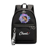 Charli DAmelio Printed Backpack School Bag Rucksack
