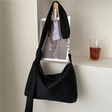Solid Chain Knotted Straps Crossbody Bags for Women Girls