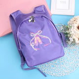 Children's Ballet Bag Purple Gym Dancing Backpack