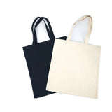Reusable Cotton Canvas Tote Bag - Eco-Friendly Shopping Carryall