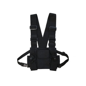Hip Hop Streetwear Military Chest Rig Bag For Men