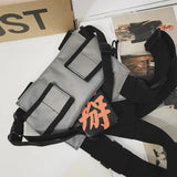 Hip Hop Streetwear Military Chest Rig Bag For Men