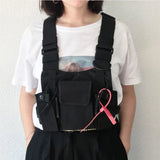 Hip Hop Streetwear Military Chest Rig Bag For Men