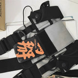 Hip Hop Streetwear Military Chest Rig Bag For Men