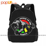 Malcolm X Huey P Backpack Large Capacity Print School Sport Bag