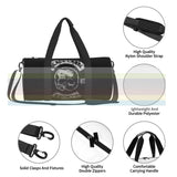 Nylon Travel Sports Shoulder Bag with Wet/Dry Separation, Outdoor Fitness