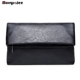 Men's Leather Clutch Bag Wallet Business Handbag
