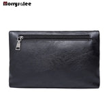 Men's Leather Clutch Bag Wallet Business Handbag