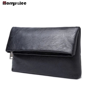 Men's Leather Clutch Bag Wallet Business Handbag