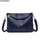 Leather Tote Bag Crossbody Shoulder Bag Women