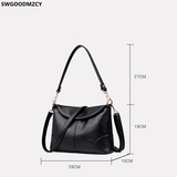 Leather Tote Bag Crossbody Shoulder Bag Women