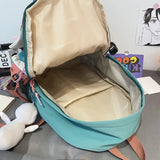 Nylon Cartoon Print School Backpack Bag