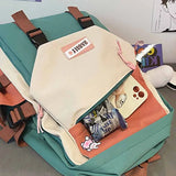 Nylon Cartoon Print School Backpack Bag