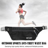 Waterproof Sports Fanny Pack Phone Bag Travel Outdoor Bag