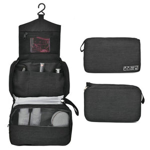Men's Hanging Toiletry Bag Shaving Kit Organizer