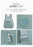 Oxford Backpack Rucksack Laptop School Bag Female Daypack for Teen