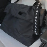 One Shoulder Women's Nylon Handbag Soft Travel Bags