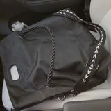 One Shoulder Women's Nylon Handbag Soft Travel Bags