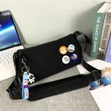 Nylon Crossbody Bag Youth Student Shoulder Bag