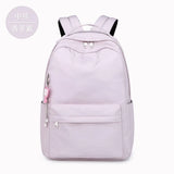 Nylon Laptop Capacity Junior High School Female Students Daily Class Backpack