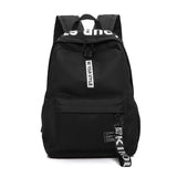 Nylon School Bags for Teenage Girls Backpack Casual Style Student Bookbag