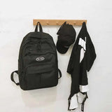 Oxford Cloth Campus Backpack Waterproof Man Women School Bag