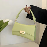 Solid Pattern Shoulder Bag for Women Crossbody