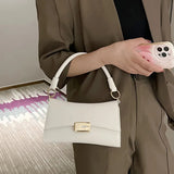 Solid Pattern Shoulder Bag for Women Crossbody