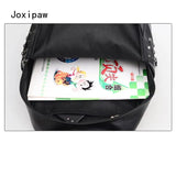 Women's Rivet Backpack Large Capacity Casual Travel School Bag