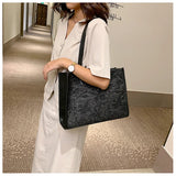 French Niche Texture Single Shoulder Bag Women Foreign Style Tote Bag