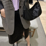 Shoulder Bags Women Zipper Nylon Casual Handbags Female Streetwear